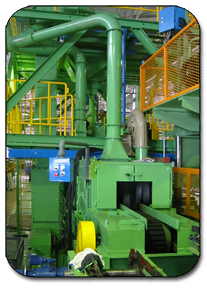 Leaf Spring Peening Machine